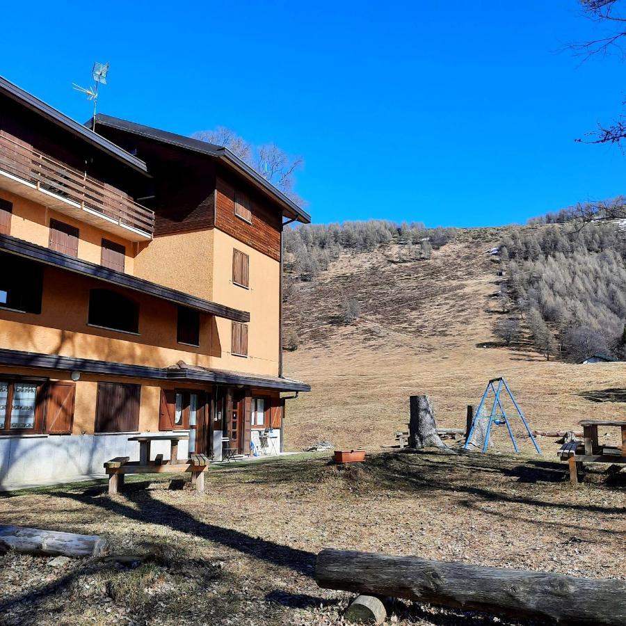 La Capanna Apartment Margno ภายนอก รูปภาพ